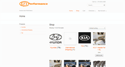 Desktop Screenshot of kfxparts.com